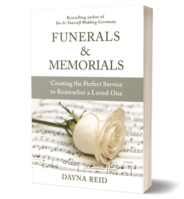 Funeral book cover